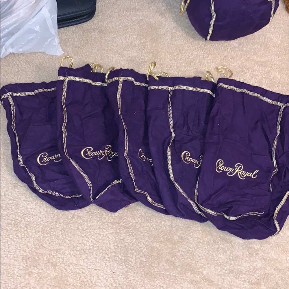 5 crown royal bags